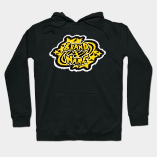 Logotype Embroidery Effect Hoodie